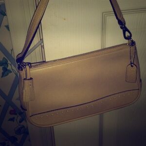 Coach Cream Shoulder Bag